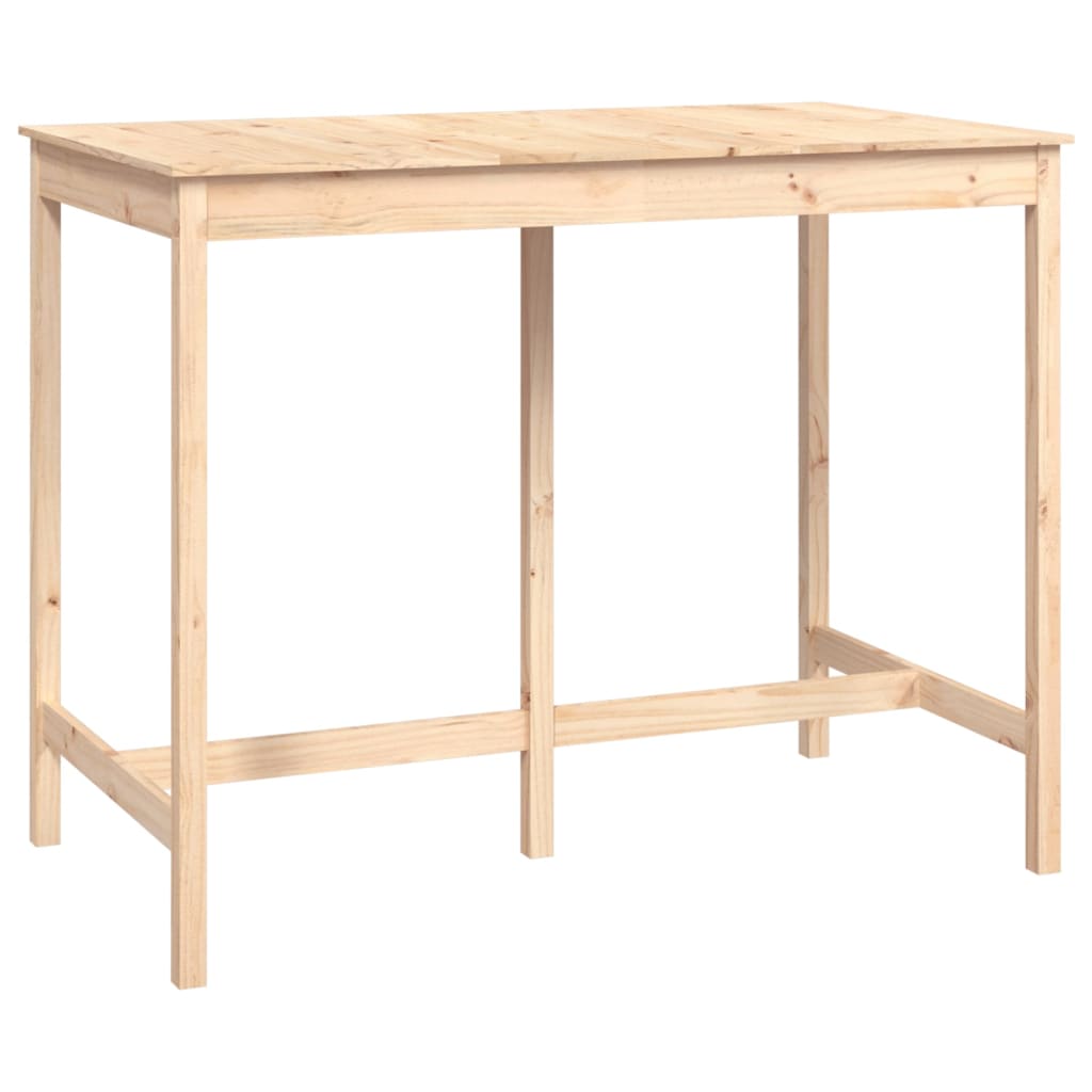 8720287206545_a_en_hd_1 vidaXL Bar Table 140x80x110 cm Solid Wood Pine - Image 2