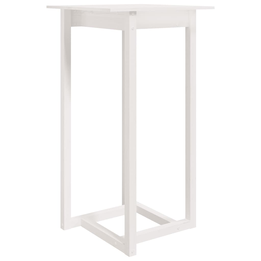 8720287206750_a_en_hd_1 vidaXL Bar Table White 60x60x110 cm Solid Wood Pine - Image 2