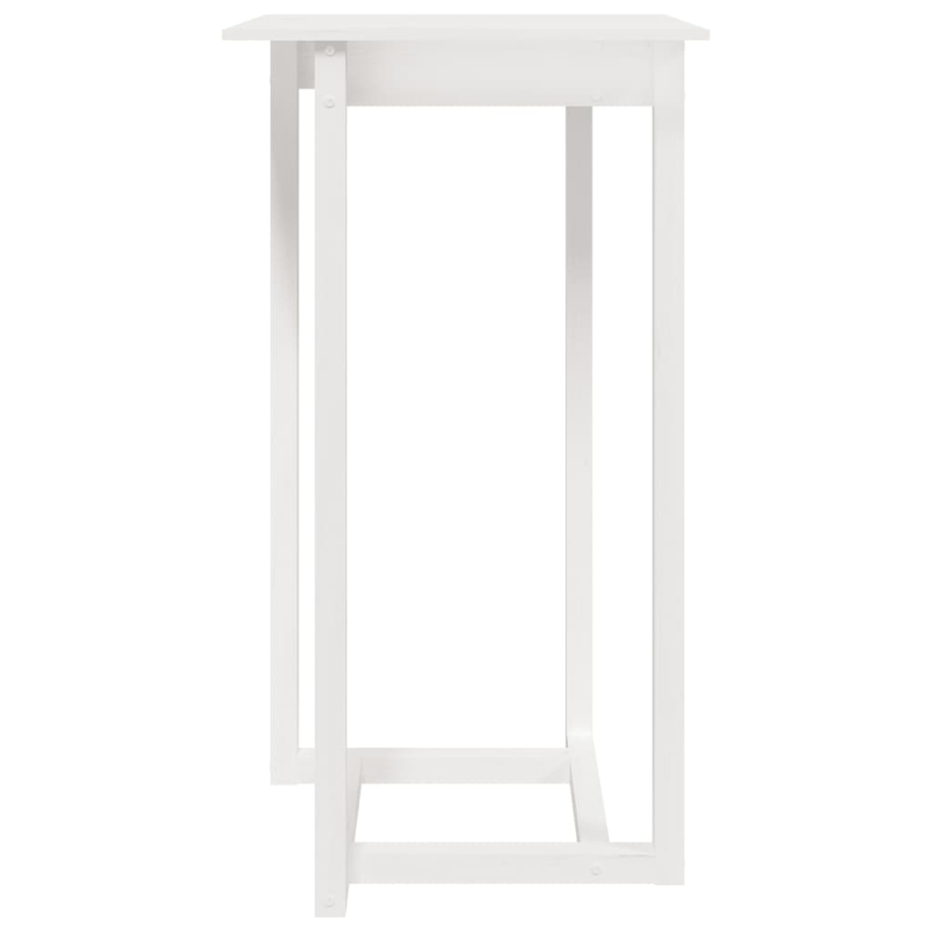 8720287206750_g_en_hd_1 vidaXL Bar Table White 60x60x110 cm Solid Wood Pine - Image 3