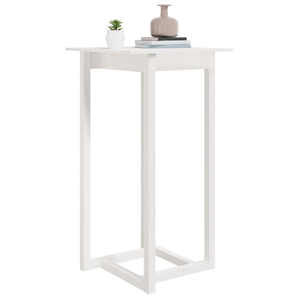 8720287206750_g_en_hd_3 vidaXL Bar Table White 60x60x110 cm Solid Wood Pine - Image 5