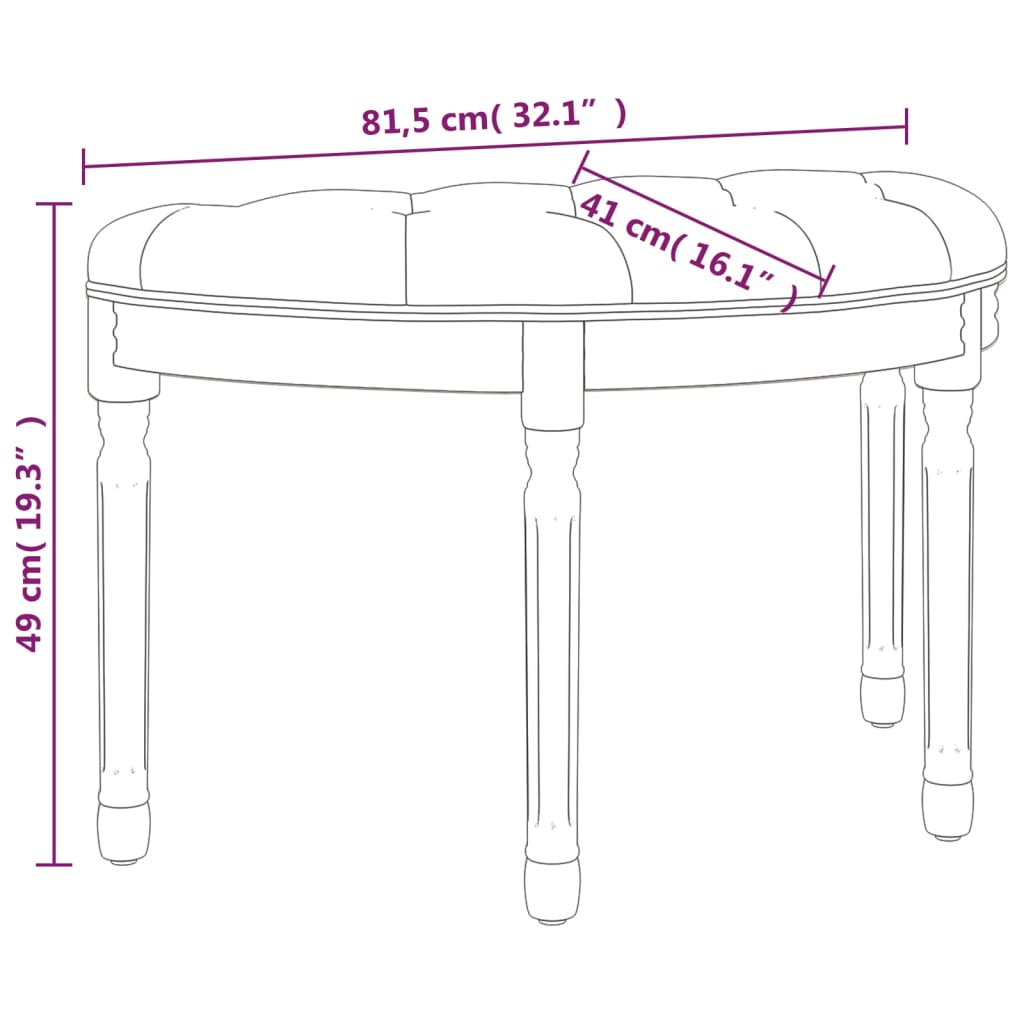 8720287211532_g_en_hd_6 vidaXL Bench 81.5x41x49 cm Linen - Image 8