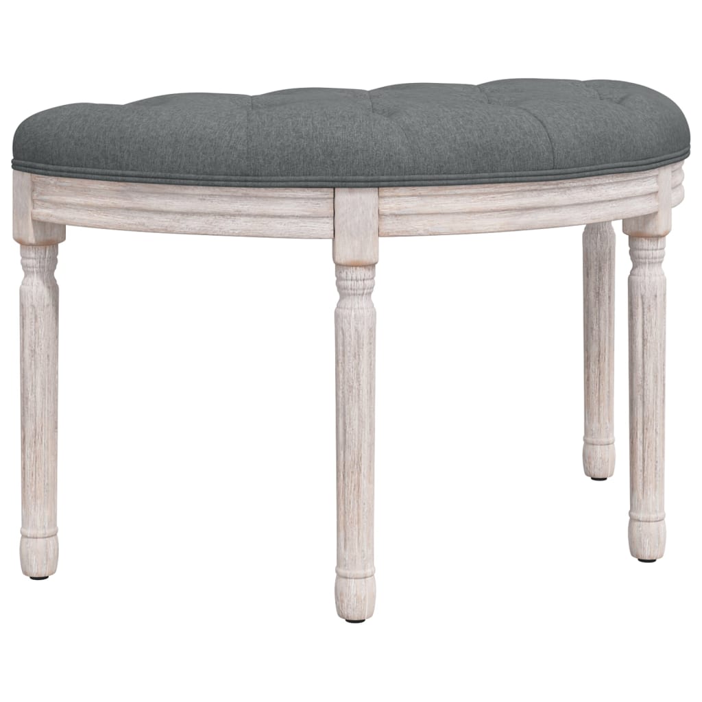 8720287211549_a_en_hd_1 vidaXL Bench Dark Grey 81.5x41x49 cm Fabric - Image 2
