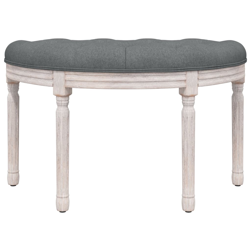 8720287211549_g_en_hd_1 vidaXL Bench Dark Grey 81.5x41x49 cm Fabric - Image 3