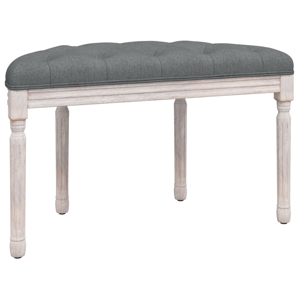 8720287211549_g_en_hd_3 vidaXL Bench Dark Grey 81.5x41x49 cm Fabric - Image 5