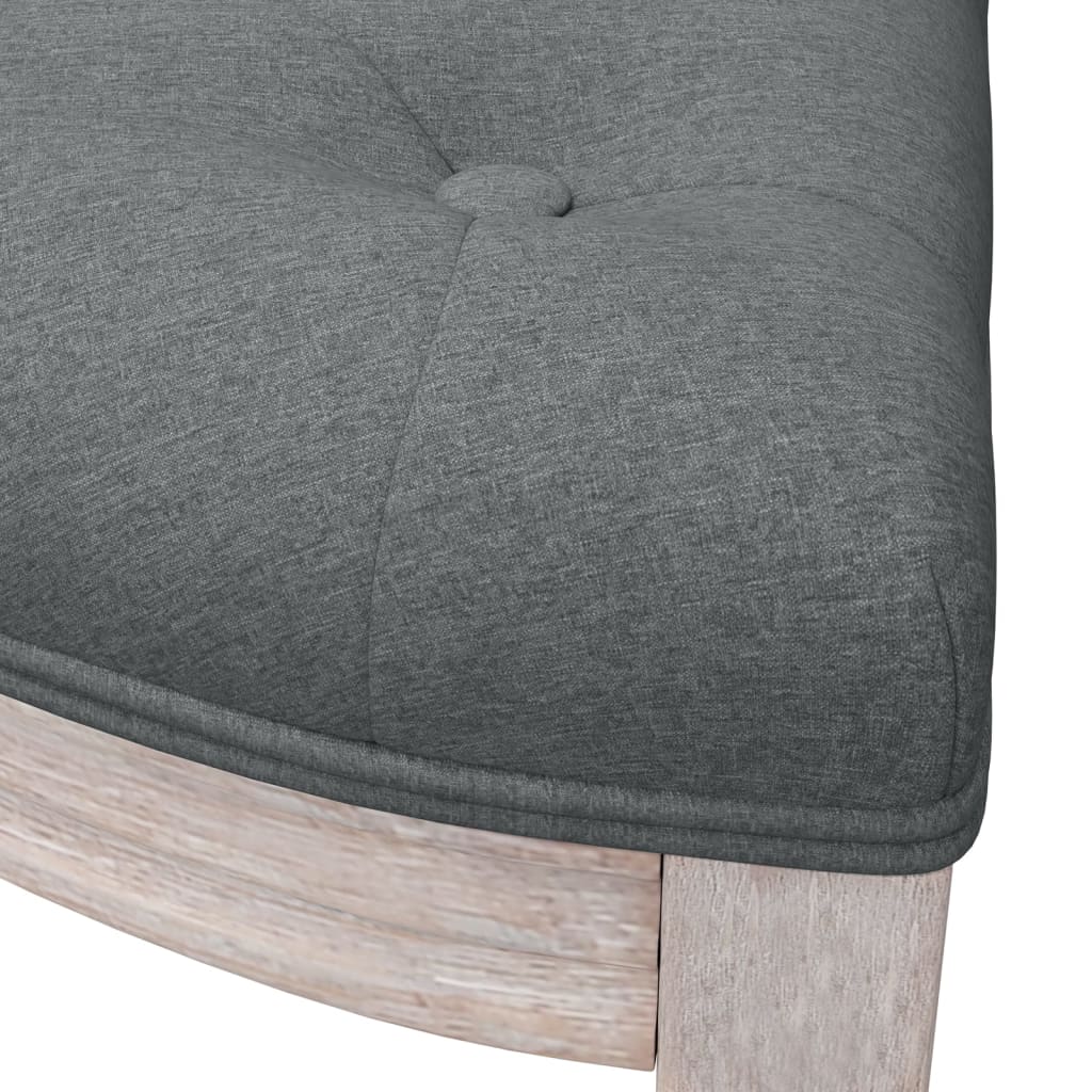 8720287211549_g_en_hd_4 vidaXL Bench Dark Grey 81.5x41x49 cm Fabric - Image 6
