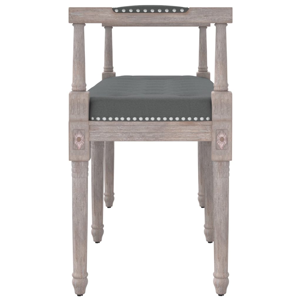 8720287211686_g_en_hd_2 vidaXL Bench Dark Grey 110x40x70 cm Fabric - Image 4