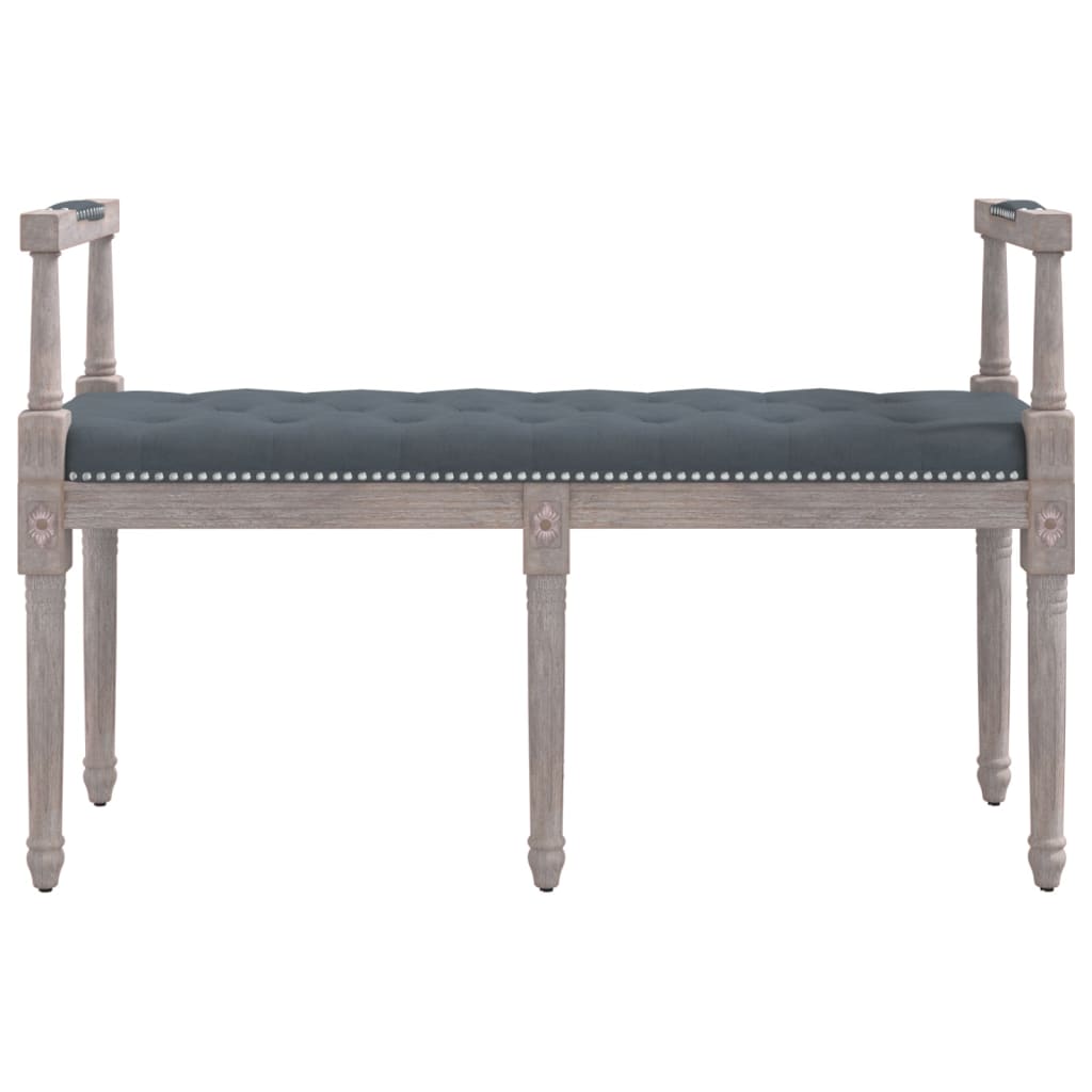 8720287211716_g_en_hd_1 vidaXL Bench Dark Grey 110x40x70 cm Velvet - Image 3