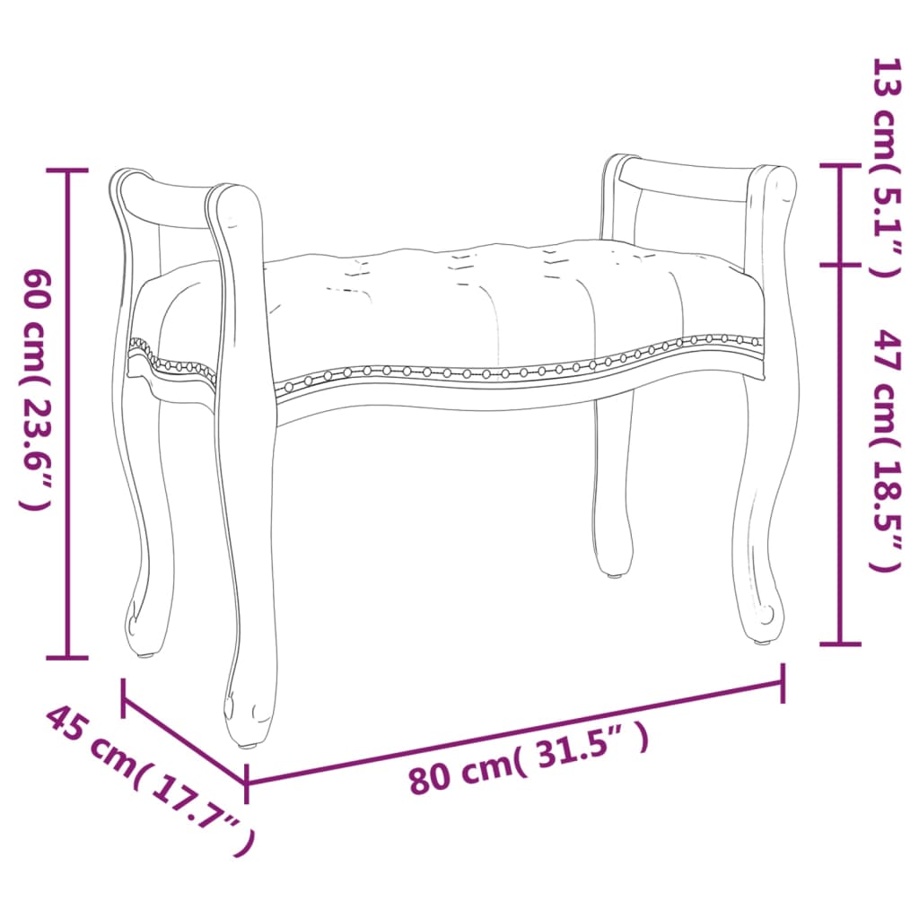 8720287211747_g_en_hd_5 vidaXL Bench 80x45x60 cm Linen - Image 7