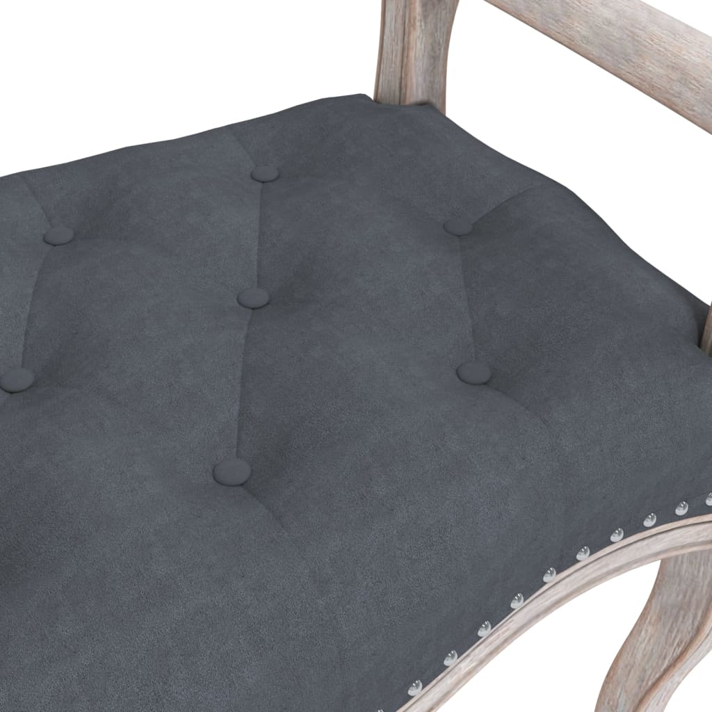 8720287211853_g_en_hd_3 vidaXL Bench Dark Grey 110x45x60 cm Velvet - Image 5