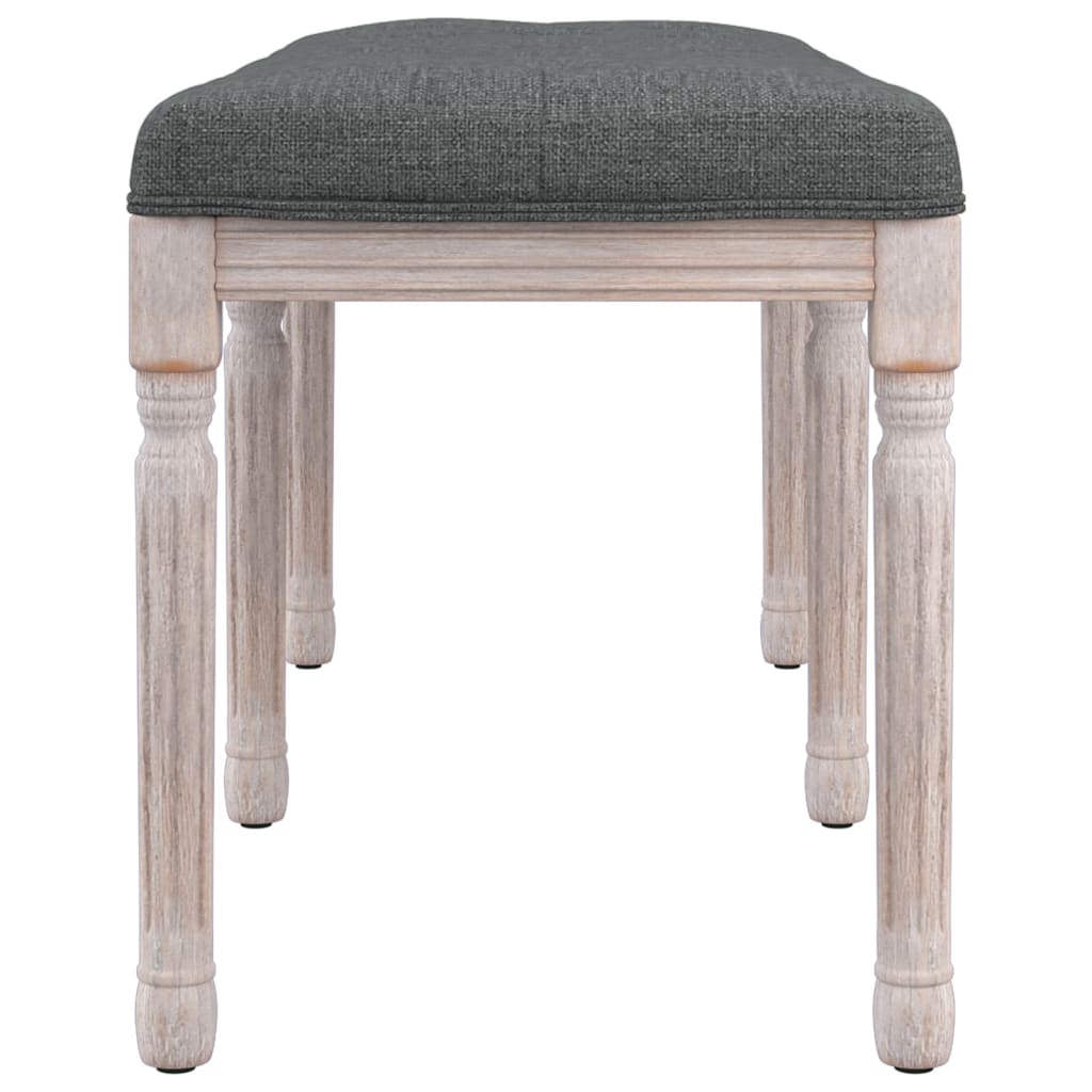 8720287211969_g_en_hd_2 vidaXL Bench Dark Grey 110x40x49 cm Fabric - Image 4