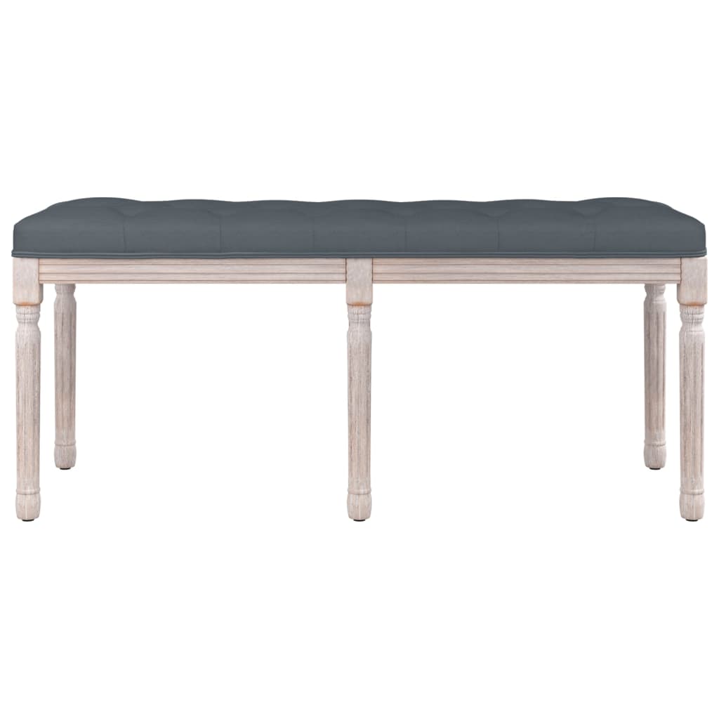 8720287211990_g_en_hd_1 vidaXL Bench Dark Grey 110x40x49 cm Velvet - Image 3