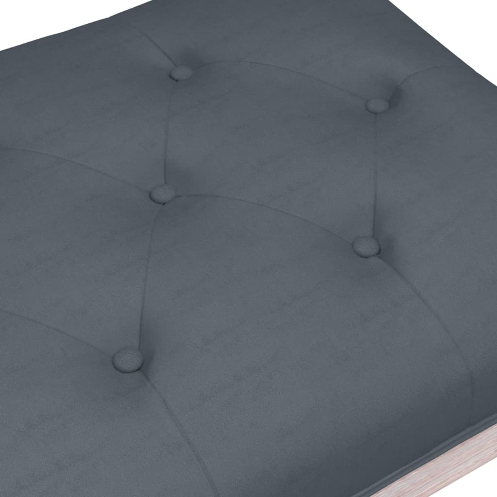 8720287211990_g_en_hd_3 vidaXL Bench Dark Grey 110x40x49 cm Velvet - Image 5