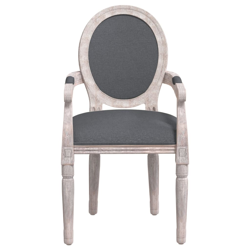 8720287212263_g_en_hd_1 vidaXL Dining Chair Dark Grey 54x56x96.5 cm Fabric - Image 3