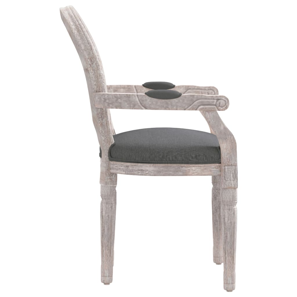 8720287212263_g_en_hd_2 vidaXL Dining Chair Dark Grey 54x56x96.5 cm Fabric - Image 4