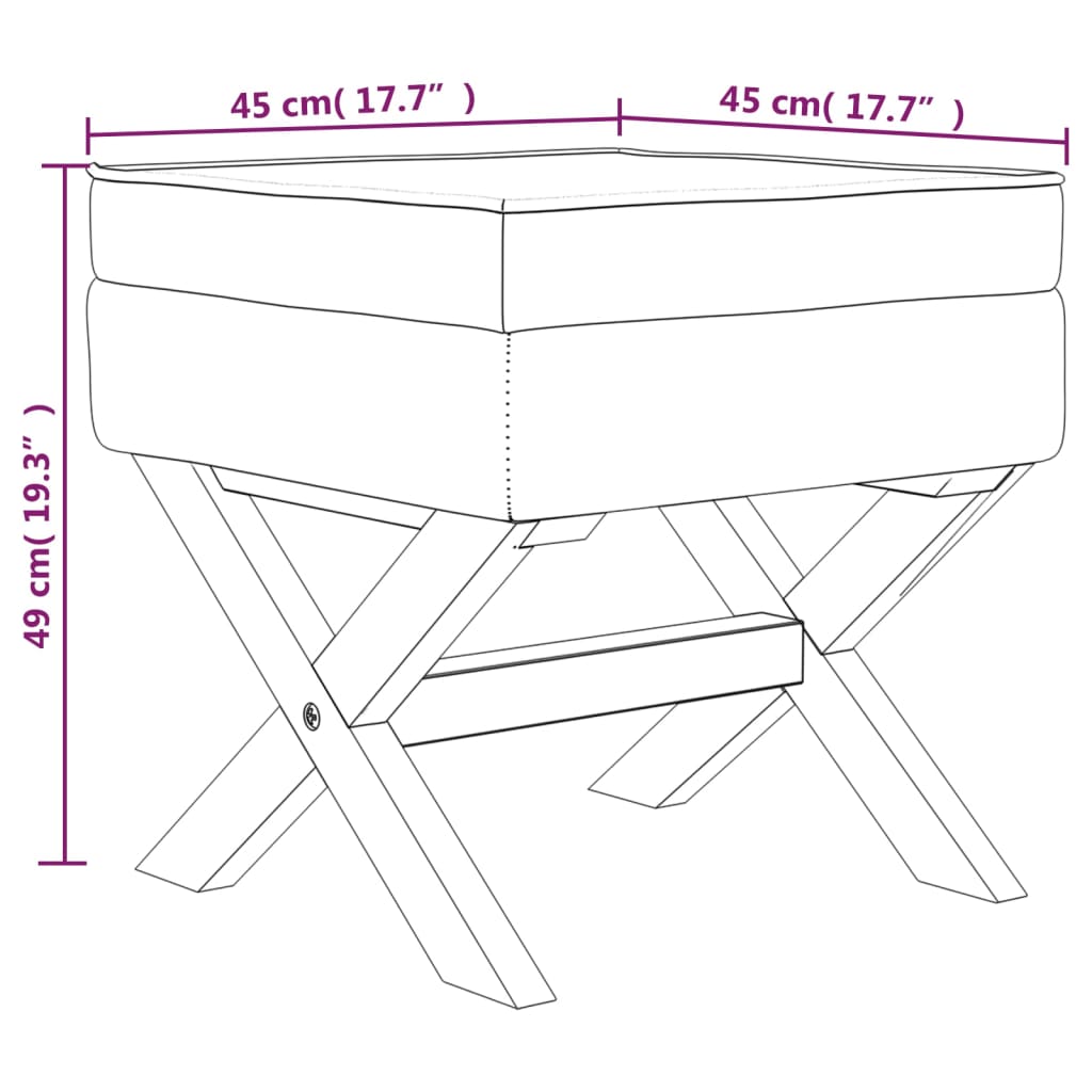 8720287212607_g_en_hd_5 vidaXL Storage Stool 45x45x49 cm Linen - Image 7