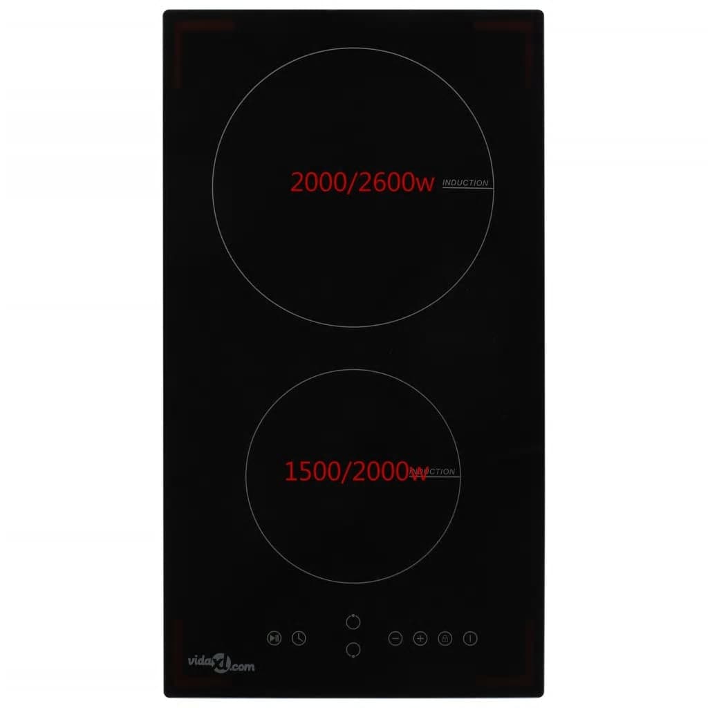 8720287212775_g_en_hd_1 vidaXL Induction Hob with 2 Burners Touch Control Glass 3500 W - Image 2