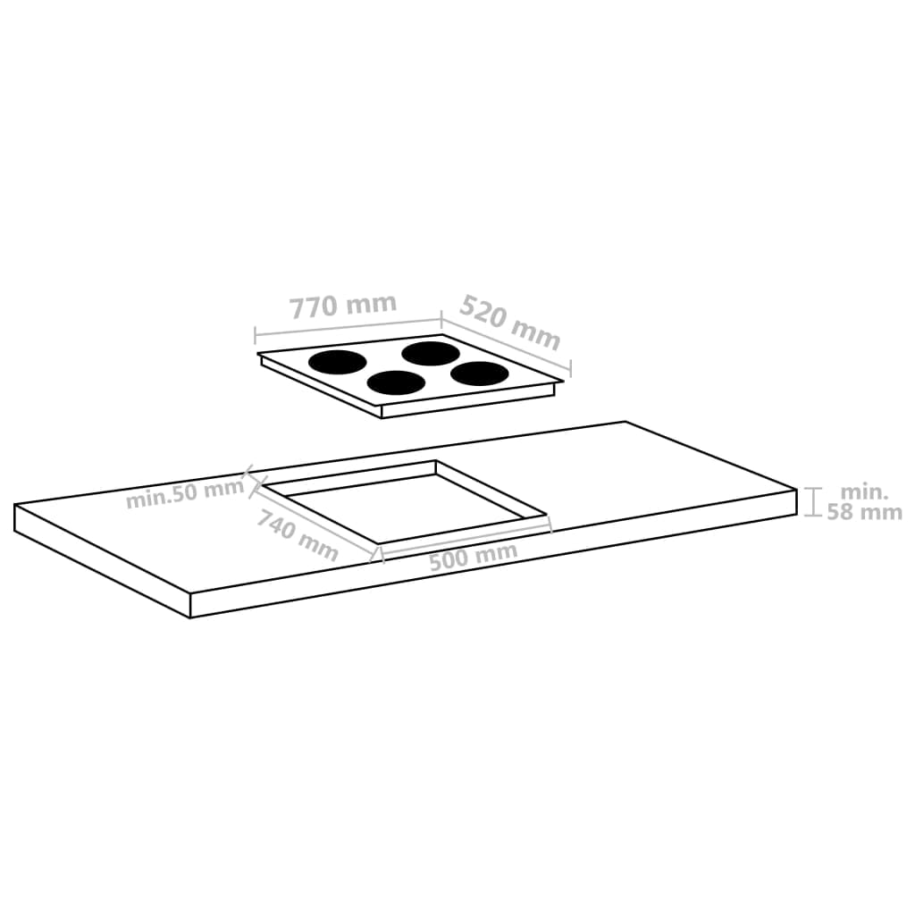 8720287212799_g_en_hd_3 vidaXL Induction Hob with 4 Burners Touch Control Glass 7000 W - Image 4