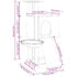 vidaXL Cat Tree with Sisal Scratching Posts Light Grey 96 cm - Image 7