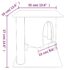 vidaXL Cat Tree with Sisal Scratching Posts Light Grey 37 cm - Image 6