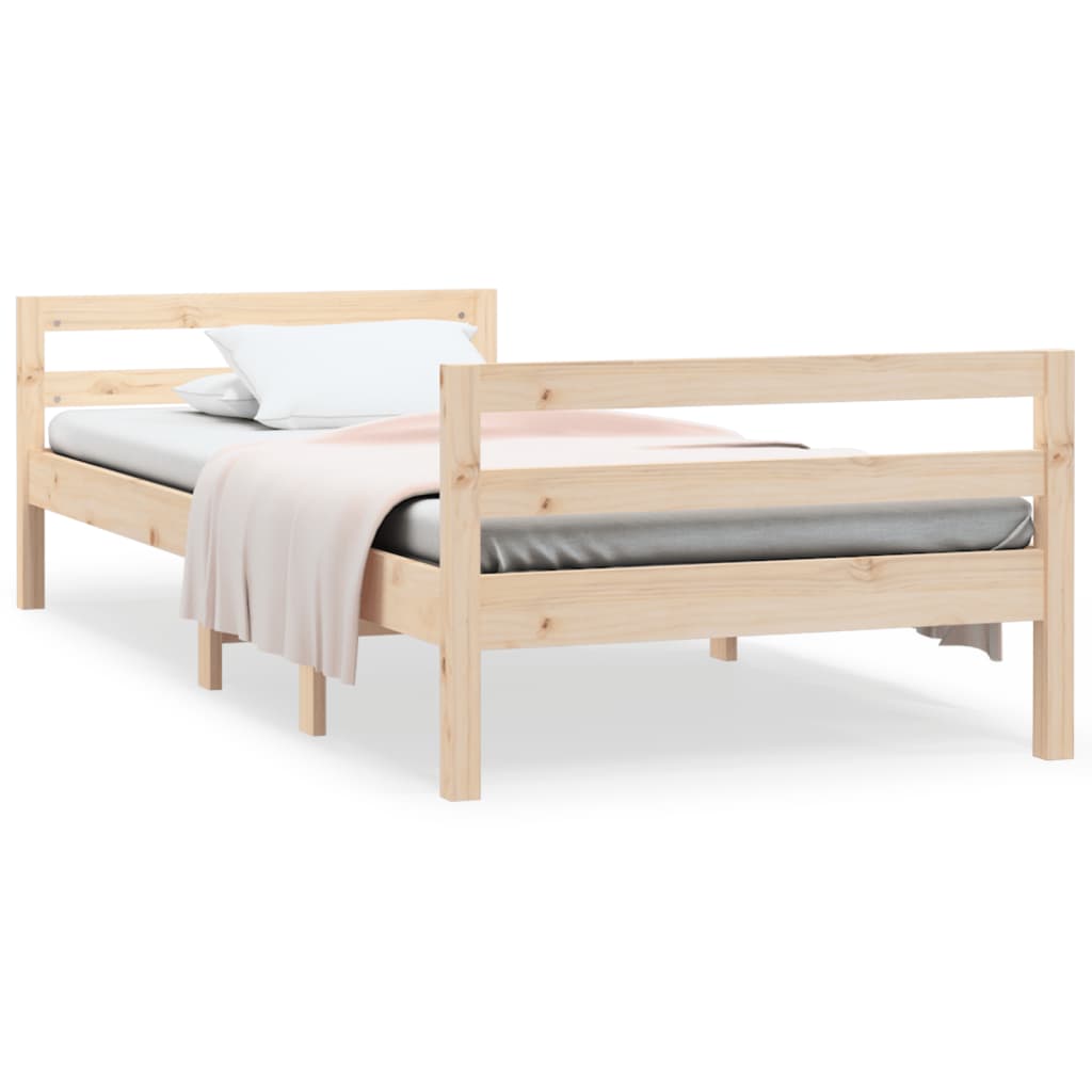 8720287215141_a_en_hd_1 vidaXL Bed Frame without Mattress 90x190 cm Solid Wood Pine - Image 2