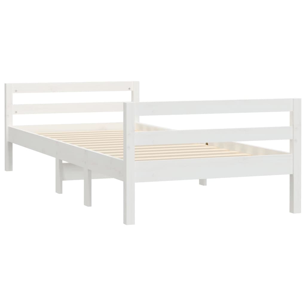 8720287215158_g_en_hd_2 vidaXL Bed Frame without Mattress White 90x190 cm Solid Wood Pine - Image 4