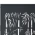 vidaXL Garden Gate Anthracite 105x155 cm Steel Bamboo Design - Image 6