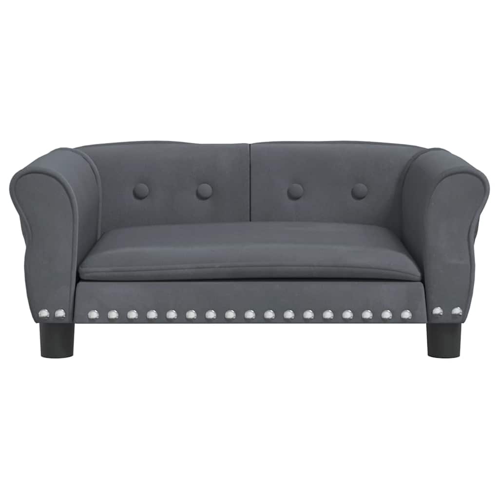 8720287218098_g_en_hd_1 vidaXL Dog Bed Dark Grey 70x45x30 cm Velvet - Image 3