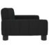 vidaXL Dog Bed Black 70x45x30 cm Fabric - Image 4