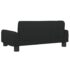 vidaXL Dog Bed Black 70x45x30 cm Fabric - Image 5
