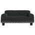 vidaXL Dog Bed Black 70x45x30 cm Velvet - Image 3
