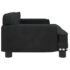 vidaXL Dog Bed Black 70x45x30 cm Velvet - Image 4