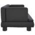 vidaXL Dog Bed Black 60x40x30 cm Faux Leather - Image 4