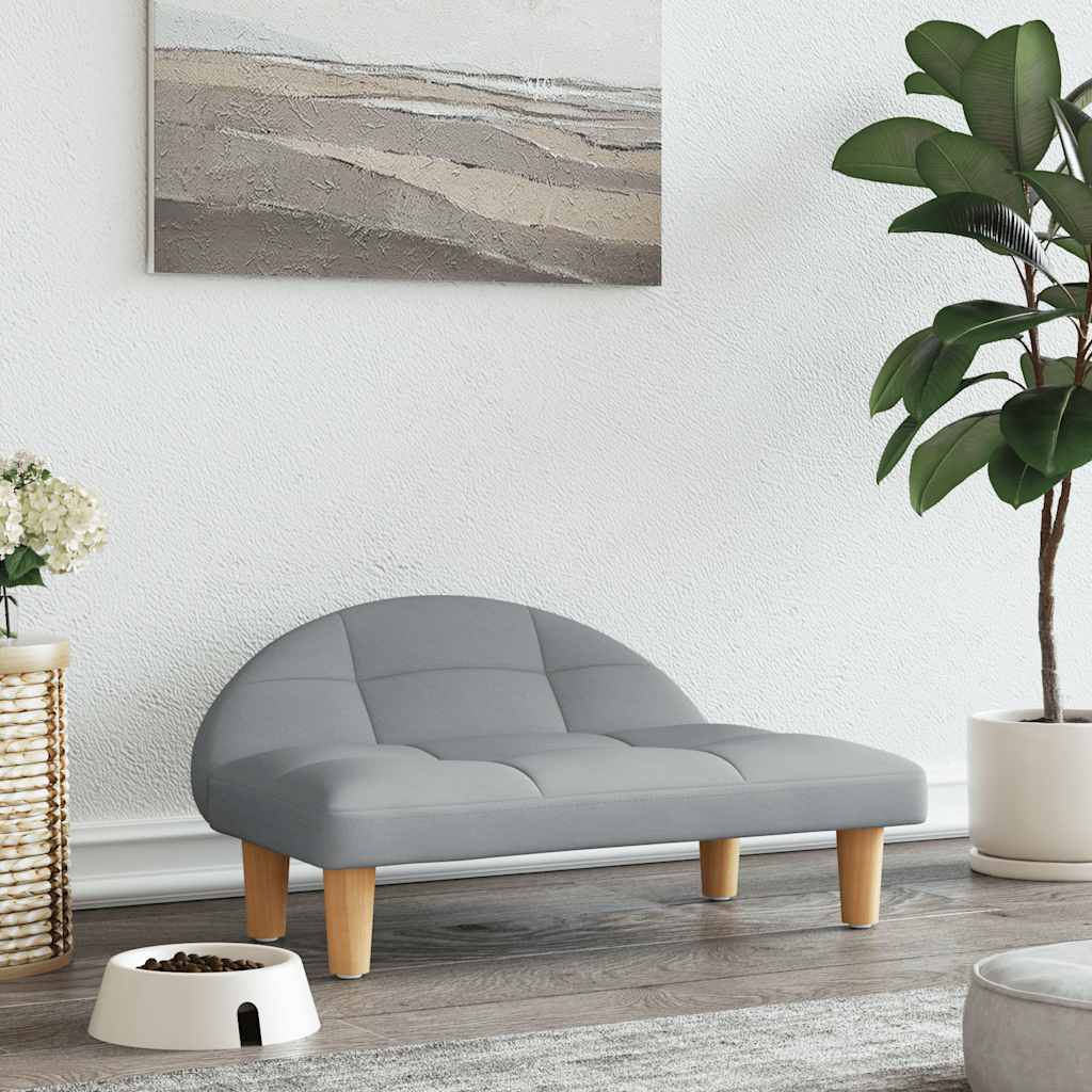 8720287219163_m_en_hd_1 vidaXL Dog Bed Light Grey 70x52x30 cm Fabric - Image 1