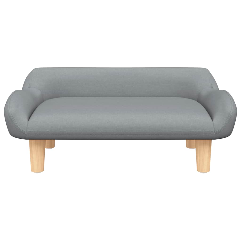 8720287219293_g_en_hd_1 vidaXL Dog Bed Light Grey 70x40x24 cm Fabric - Image 3