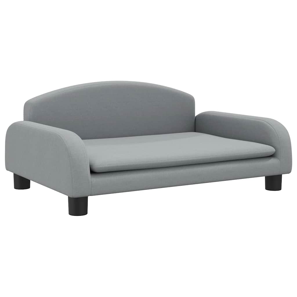 8720287219439_a_en_hd_1 vidaXL Dog Bed Light Grey 70x45x30 cm Fabric - Image 2