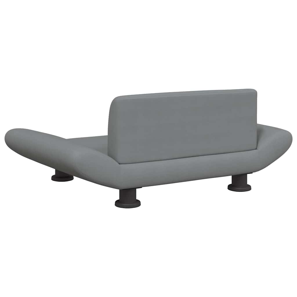 8720287219798_g_en_hd_3 vidaXL Dog Bed Light Grey 70x45x28 cm Fabric - Image 5