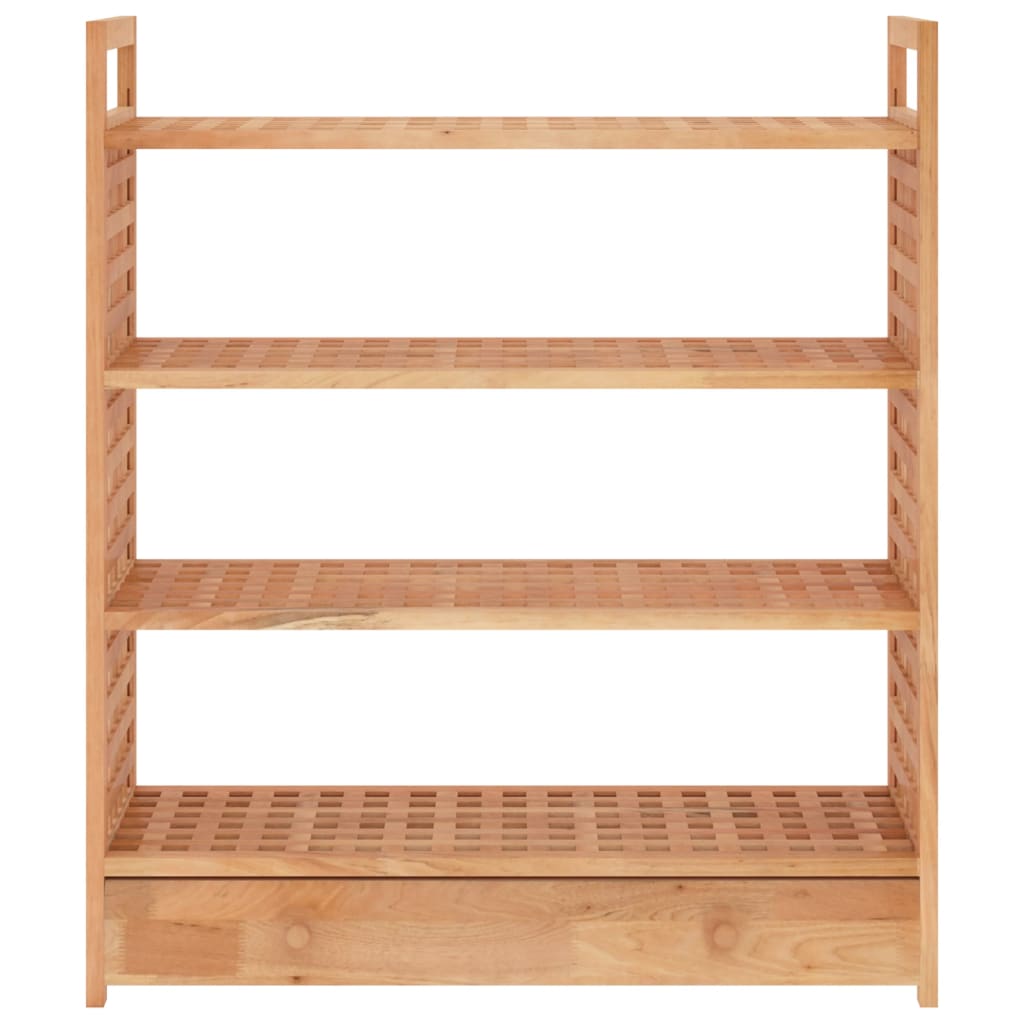 8720287220404_g_en_hd_3 vidaXL Shoe Rack with Drawer 70x27x81 cm Solid Wood Walnut - Image 6