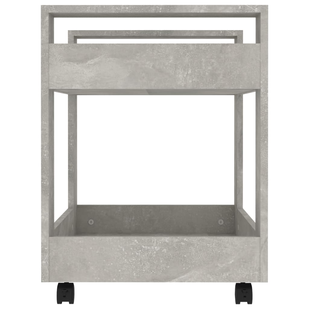 8720287221203_g_en_hd_4 vidaXL Desk Trolley Concrete Grey 60x45x60 cm Engineered Wood - Image 6