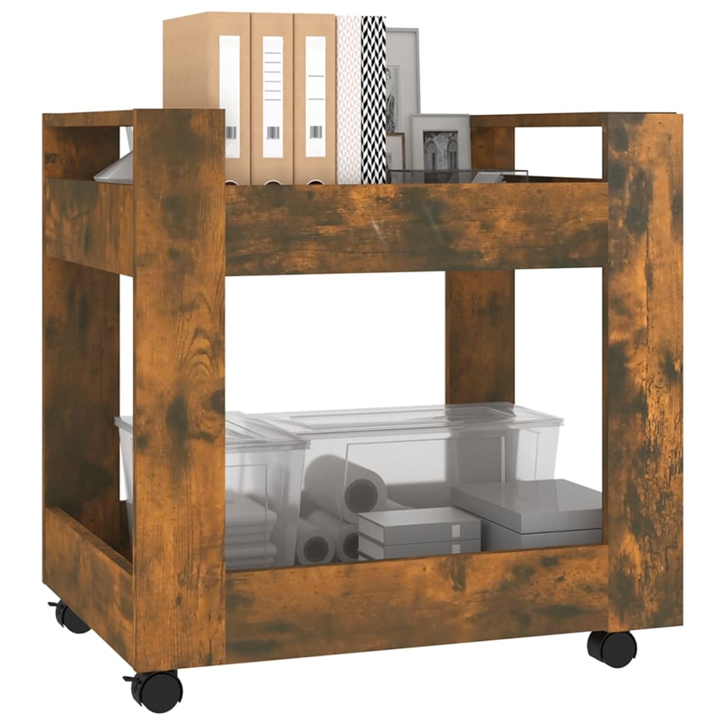 8720287221210_g_en_hd_1 vidaXL Desk Trolley Smoked Oak 60x45x60 cm Engineered Wood - Image 3