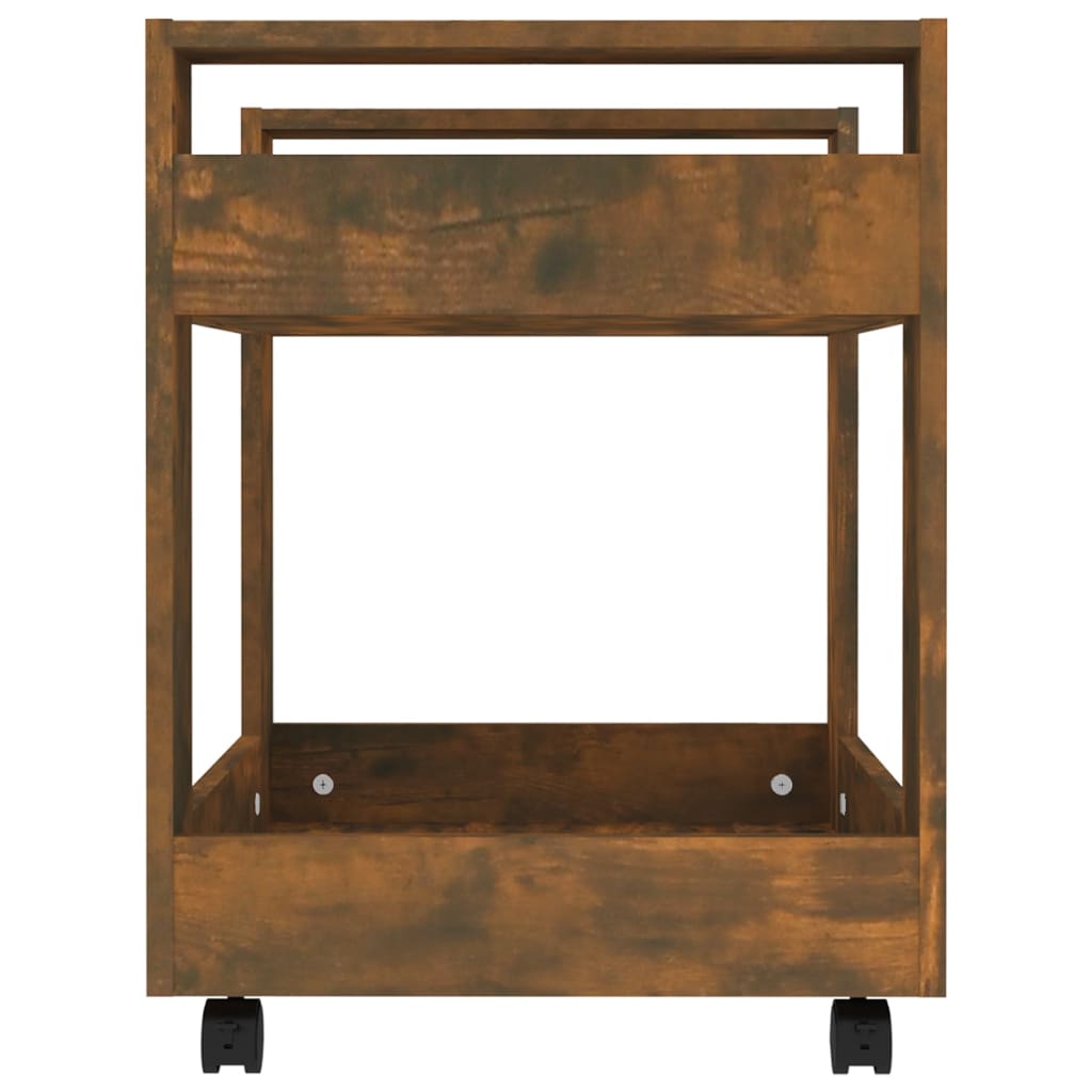 8720287221210_g_en_hd_4 vidaXL Desk Trolley Smoked Oak 60x45x60 cm Engineered Wood - Image 6