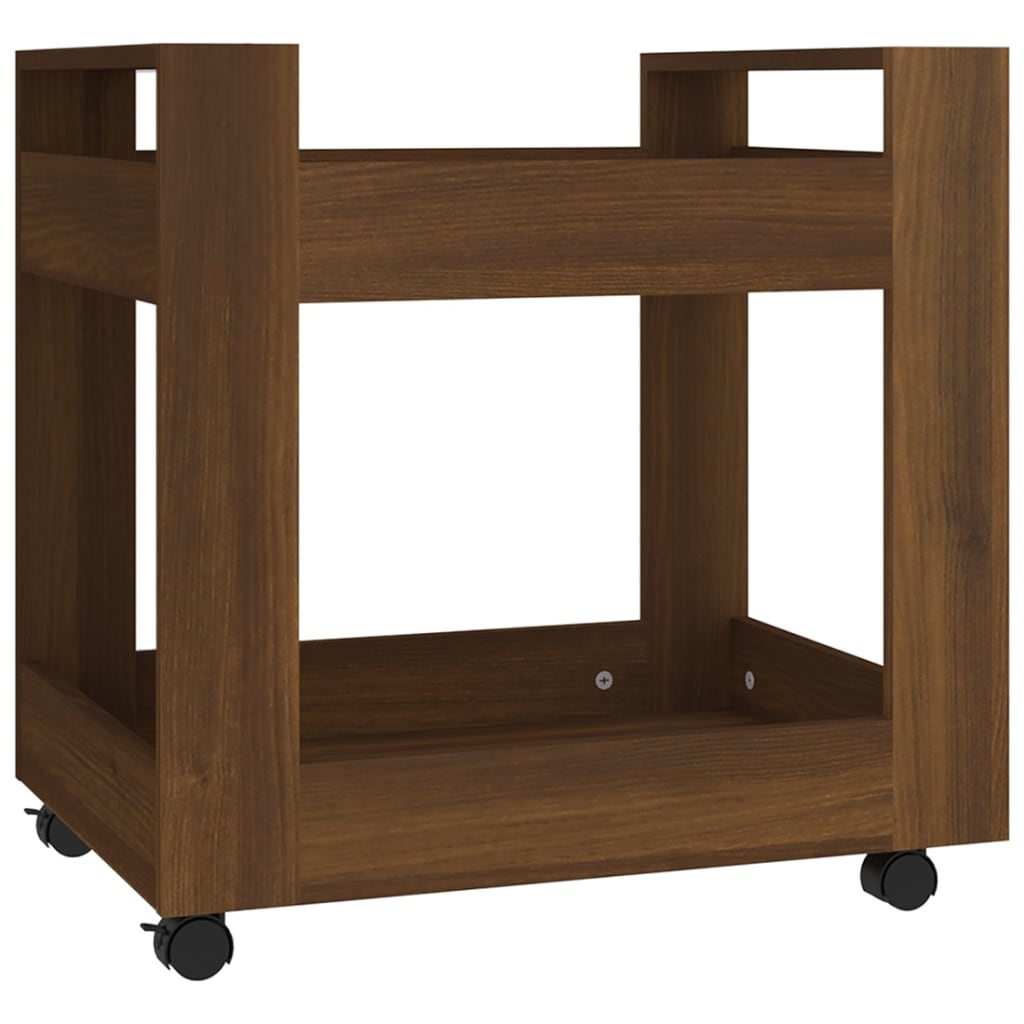 8720287221234_a_en_hd_1 vidaXL Desk Trolley Brown Oak 60x45x60 cm Engineered Wood - Image 2