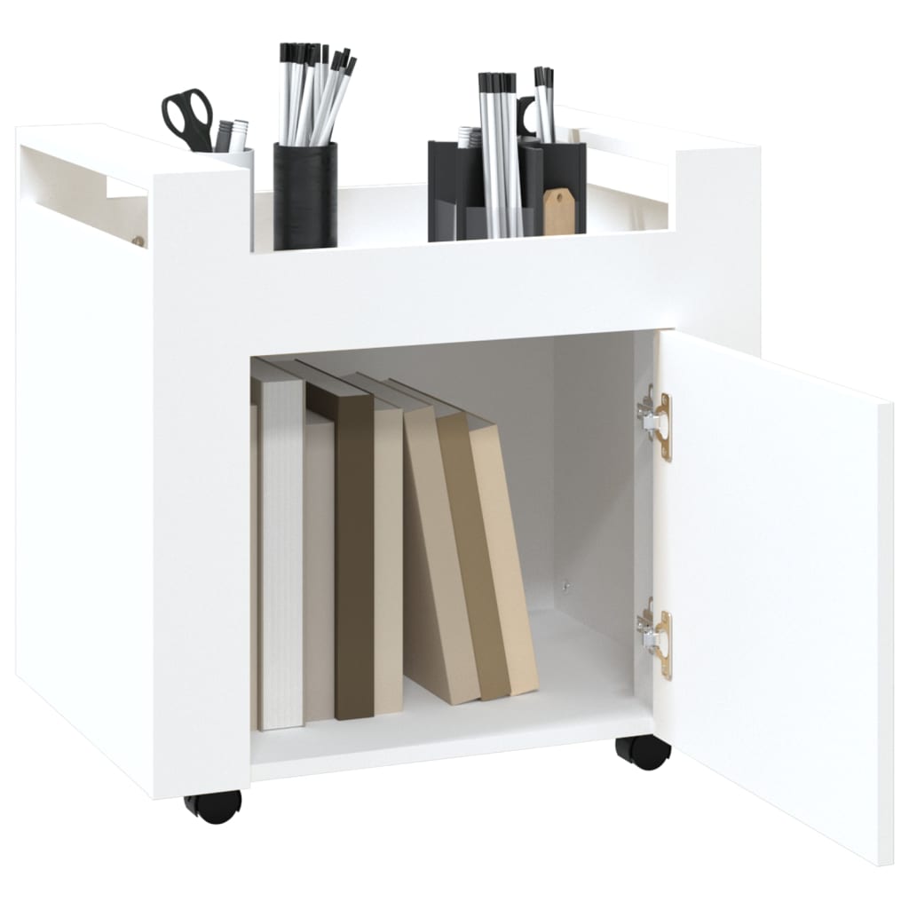 8720287221241_g_en_hd_3 vidaXL Desk Trolley White 60x45x60 cm Engineered Wood - Image 5
