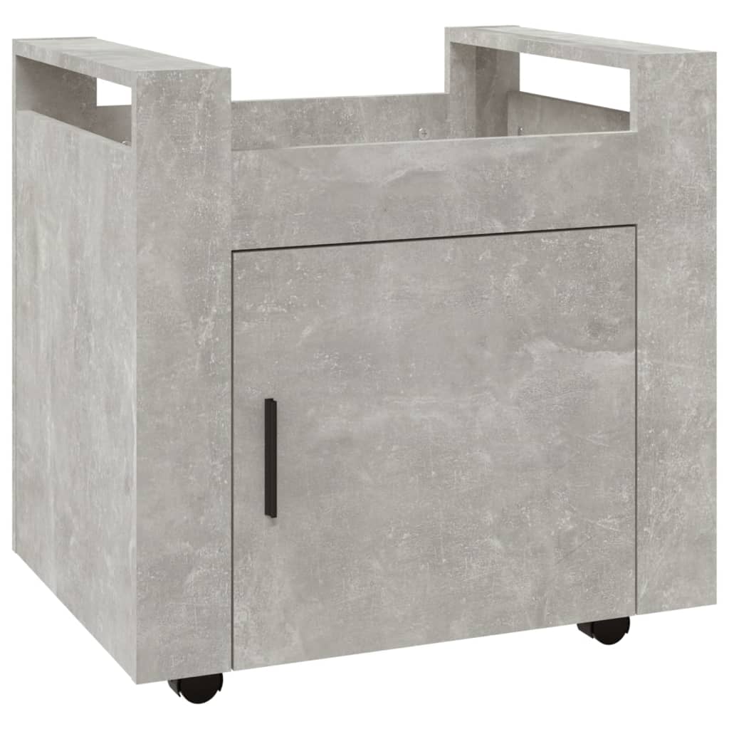 8720287221289_a_en_hd_1 vidaXL Desk Trolley Concrete Grey 60x45x60 cm Engineered Wood - Image 2