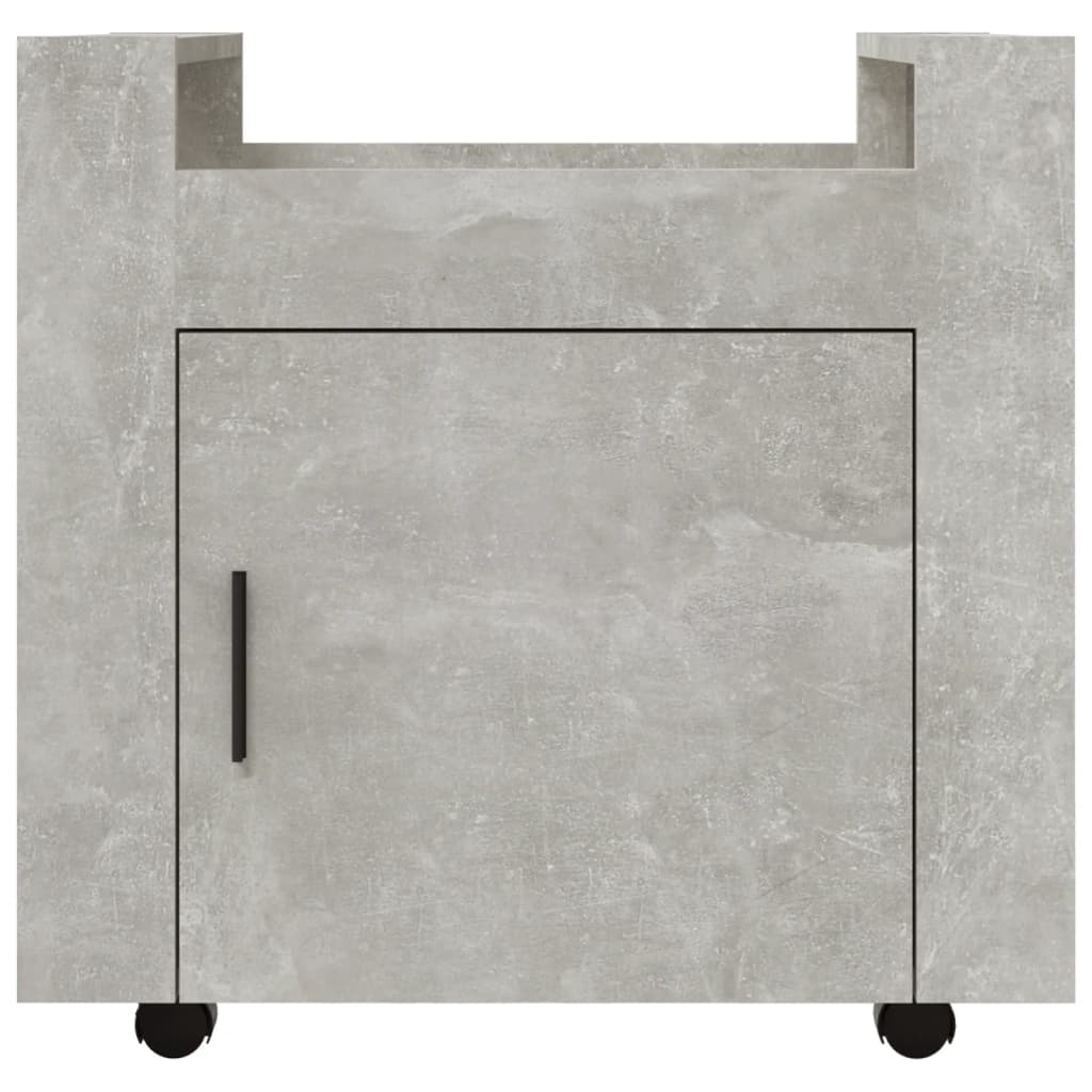8720287221289_g_en_hd_4 vidaXL Desk Trolley Concrete Grey 60x45x60 cm Engineered Wood - Image 6