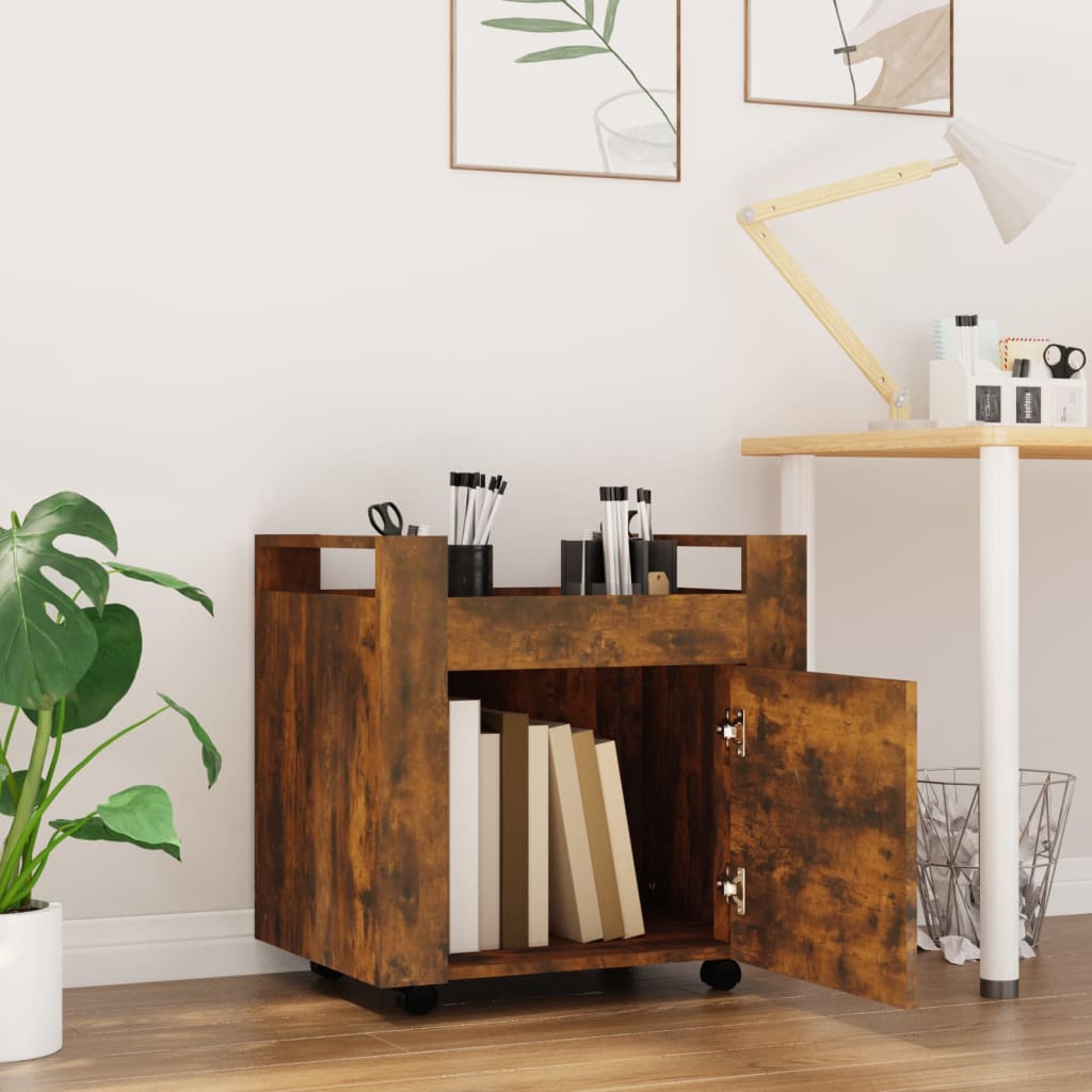 8720287221296_g_en_hd_1 vidaXL Desk Trolley Smoked Oak 60x45x60 cm Engineered Wood - Image 3