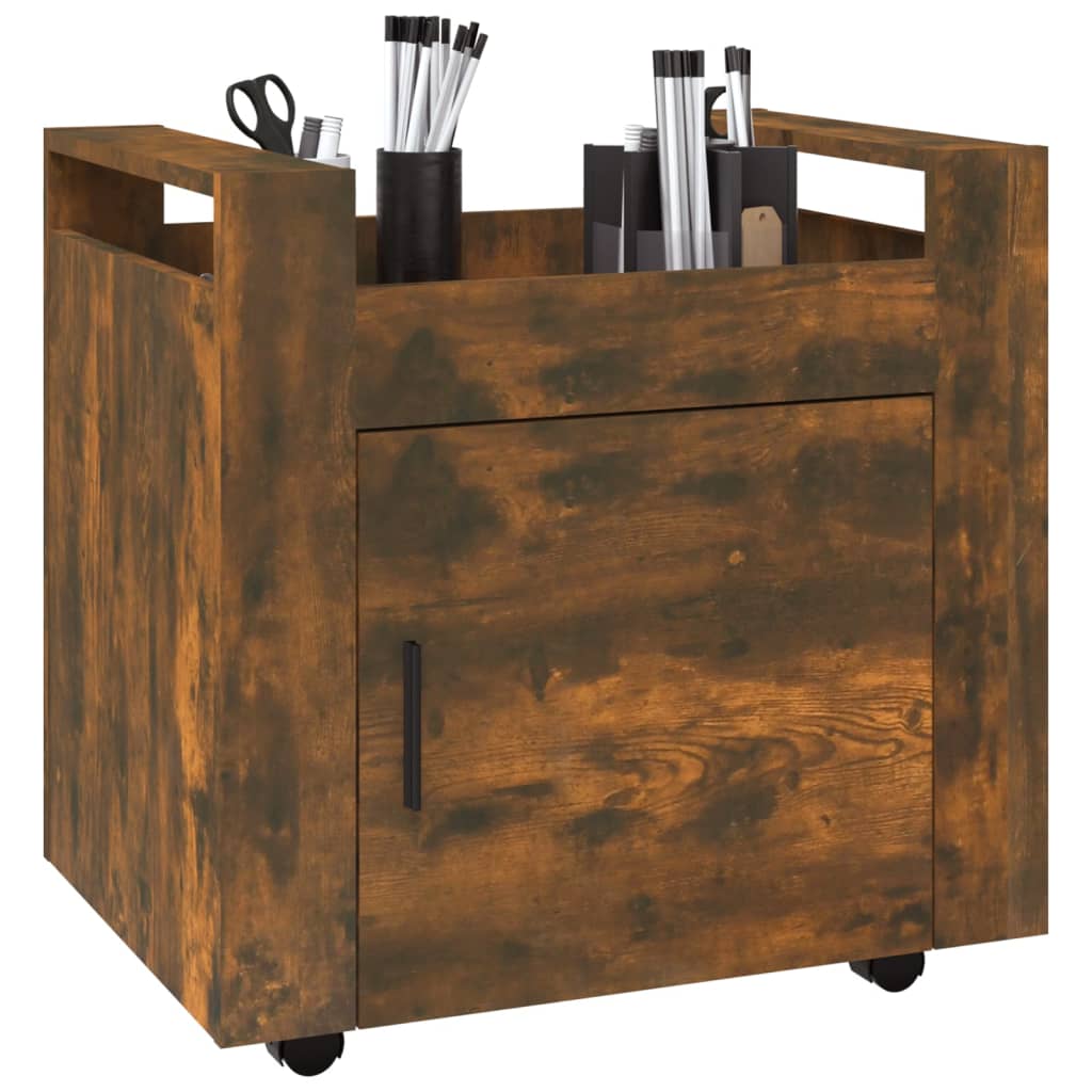 8720287221296_g_en_hd_2 vidaXL Desk Trolley Smoked Oak 60x45x60 cm Engineered Wood - Image 4