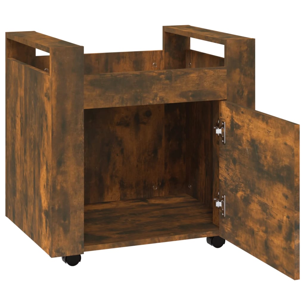 8720287221296_g_en_hd_5 vidaXL Desk Trolley Smoked Oak 60x45x60 cm Engineered Wood - Image 7