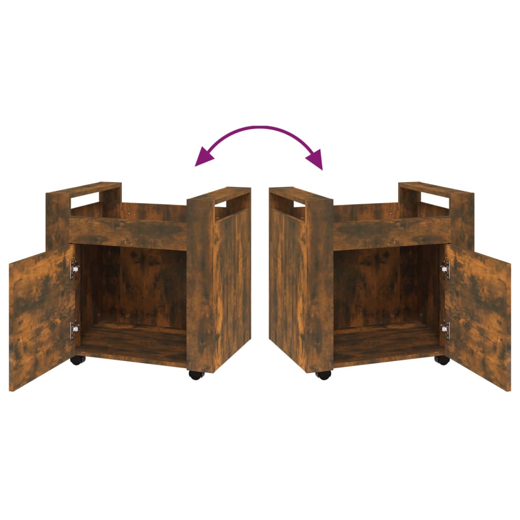 8720287221296_g_en_hd_7 vidaXL Desk Trolley Smoked Oak 60x45x60 cm Engineered Wood - Image 9