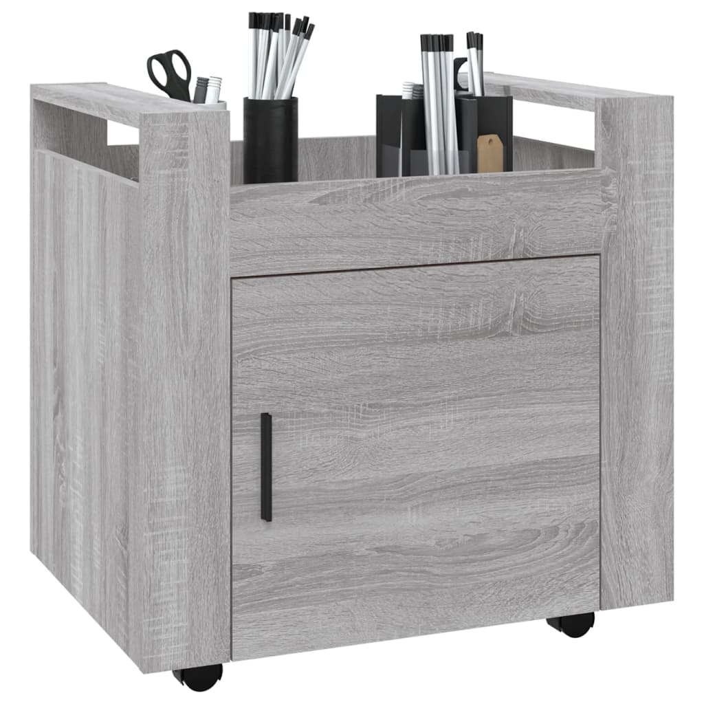 8720287221302_g_en_hd_2 vidaXL Desk Trolley Grey Sonoma 60x45x60 cm Engineered Wood - Image 4