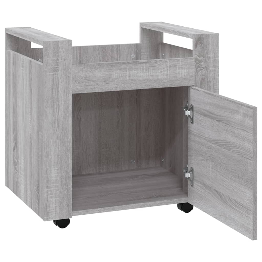 8720287221302_g_en_hd_5 vidaXL Desk Trolley Grey Sonoma 60x45x60 cm Engineered Wood - Image 7
